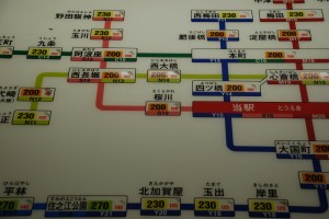 Plan de métro